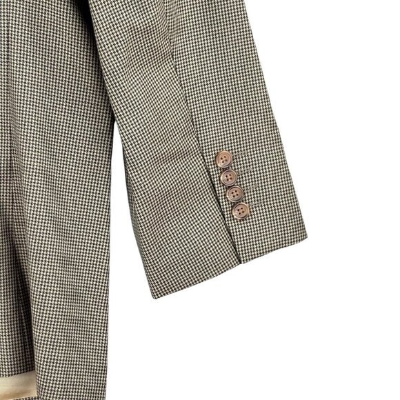 Ralph Ralph Lauren Men's 100% Wool 3 Button Brown Blazer Sport Coat Jacket 46R - Picture 5 of 12